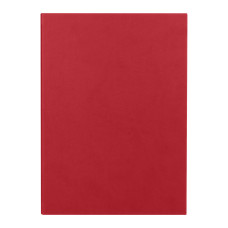 GİMAT KIRMIZI KARELİ TARİHSİZ DEFTER (19X25 CM)