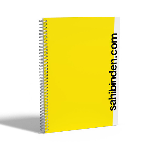 ÇAKIRLAR KUŞE MUKAVVA SIVAMA SPİRALLİ AJANDA 15X21 CM