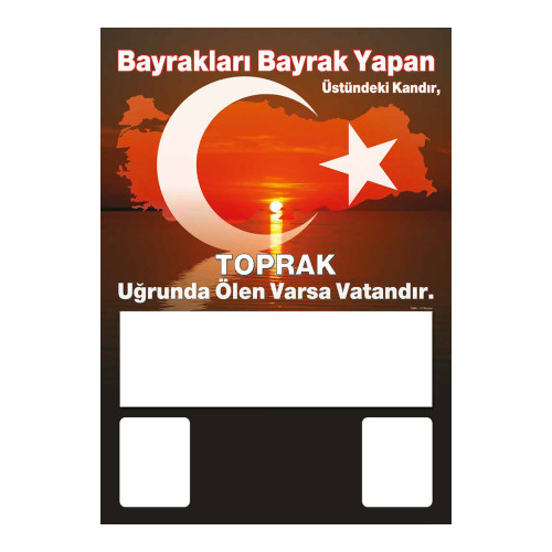 ÖMR-13 TAKVİM KARTONU